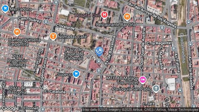 Ubicación de la subastas Subasta de vivienda en MALAGA