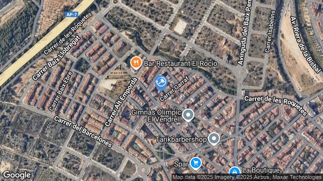 Ubicación de la subastas Subasta de vivienda en El Vendrell
