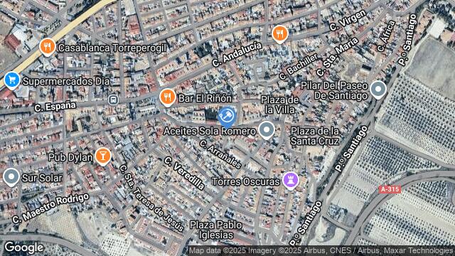 Ubicación de la subastas Subasta de vivienda en TORREPEROGIL