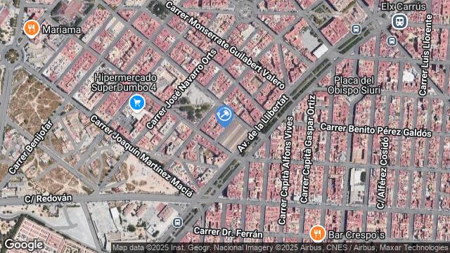 Ubicación de la subastas Subasta de garaje en ELCHE