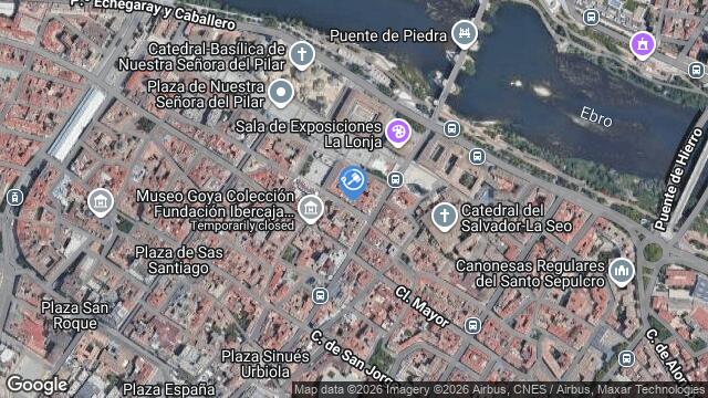 Ubicación de la subastas Subasta de cl santiago ( zaragoza) en ZARAGOZA