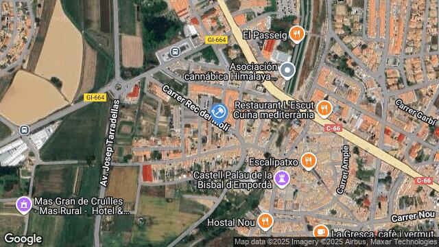 Ubicación de la subastas Subasta de vivienda en LA BISBAL D'EMPORDÀ