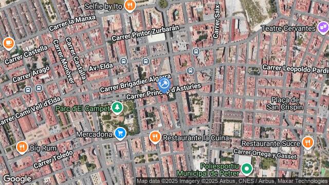 Ubicación de la subastas Subasta de vivienda en PETRER