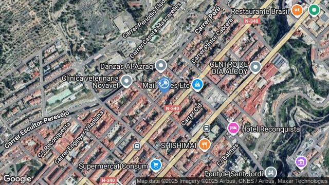 Ubicación de la subastas Subasta de vivienda en ALCOI