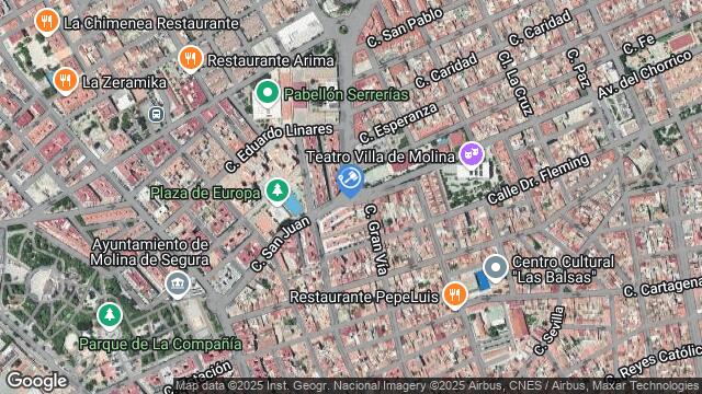 Ubicación de la subastas Subasta de sin nombre  ( molina de segura - murcia) en MURCIA