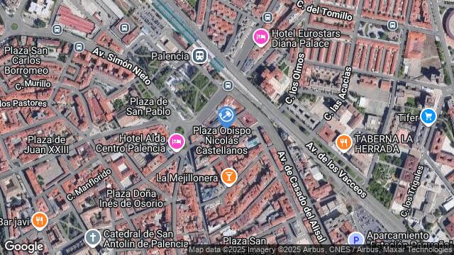 Ubicación de la subastas Subasta de vivienda en PALENCIA