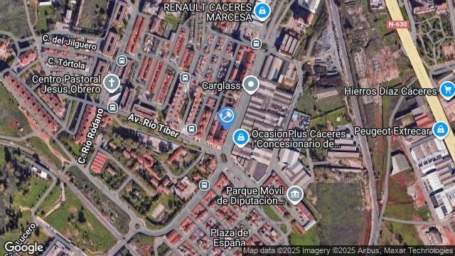 Ubicación de la subastas Subasta de av constituciÓn ( cÁceres) en CÁCERES