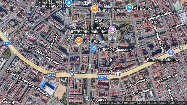 Ubicación de la subastas Subasta de vivienda en BADAJOZ