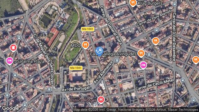 Ubicación de la subastas Subasta de cl jesus ( palma) en PALMA