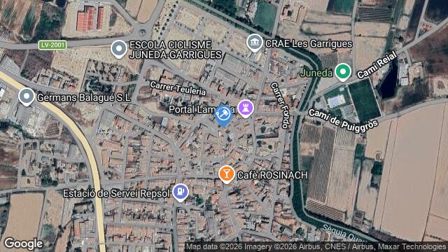 Ubicación de la subastas Subasta de vivienda en Juneda