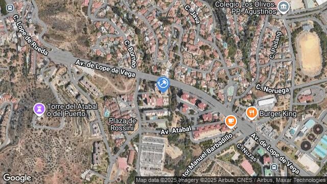 Ubicación de la subastas Subasta de vivienda en MALAGA