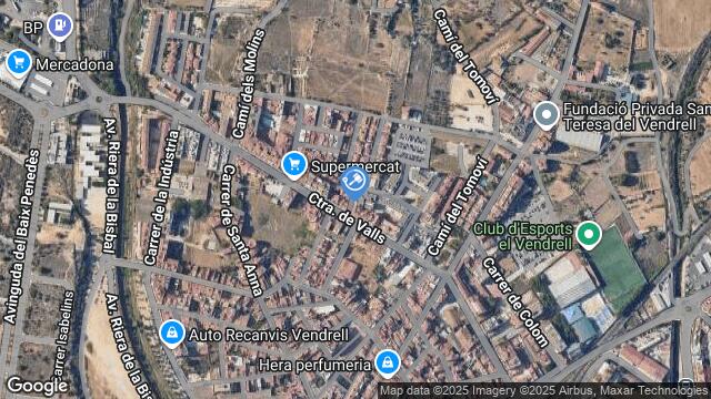 Ubicación de la subastas Subasta de vivienda en El Vendrell