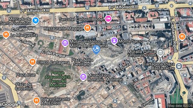 Ubicación de la subastas Subasta de vivienda en Cartagena