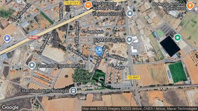 Ubicación de la subastas Subasta de vivienda en NOBLEJAS