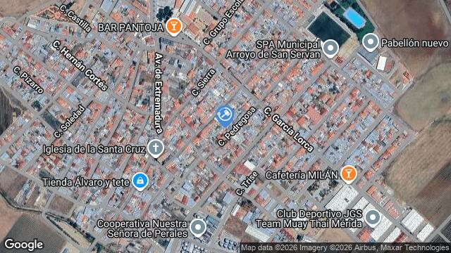 Ubicación de la subastas Subasta de vivienda en ARROYO DE SAN SERVÁN