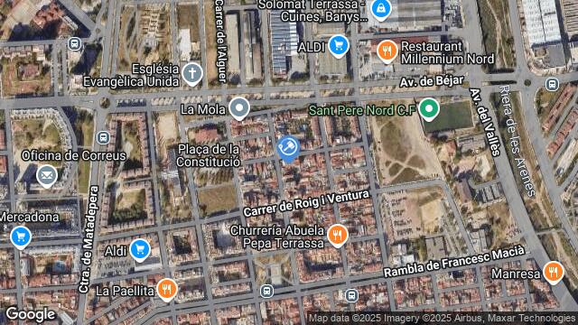 Ubicación de la subastas Subasta de vivienda en Terrassa