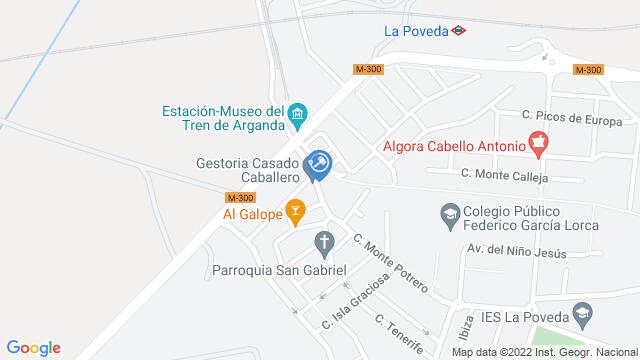 Ubicación de la subastas Subasta de garaje en ARGANDA DEL REY