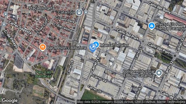 Ubicación de la subastas Subasta de cl santa ana y otra en Valencia