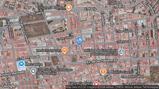 Ubicación de la subastas Subasta de garaje en TORREVIEJA