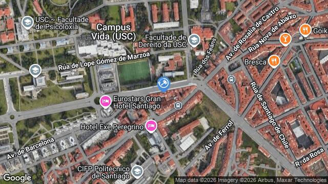 Ubicación de la subastas Subasta de vivienda en SANTIAGO DE COMPOSTELA