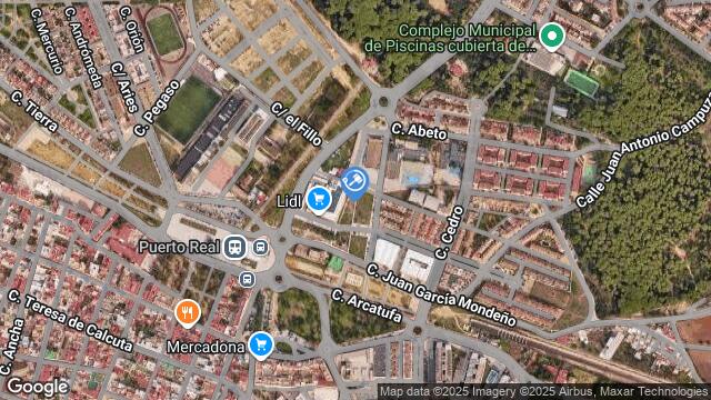 Ubicación de la subastas Subasta de finca nº: 9236  ( puerto real - cadiz) en CADIZ