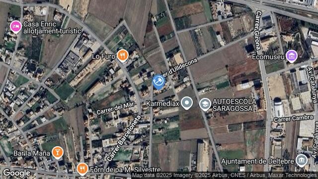 Ubicación de la subastas Subasta de vivienda en DELTEBRE (JESÚS I MARIA)