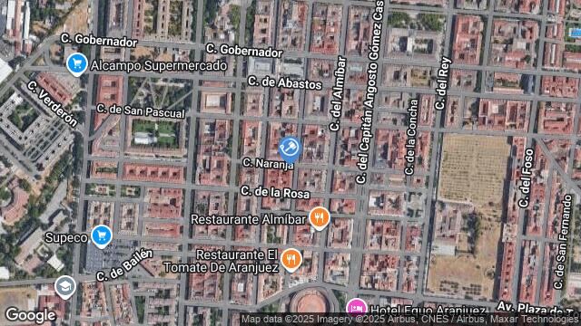 Ubicación de la subastas Subasta de vivienda en ARANJUEZ