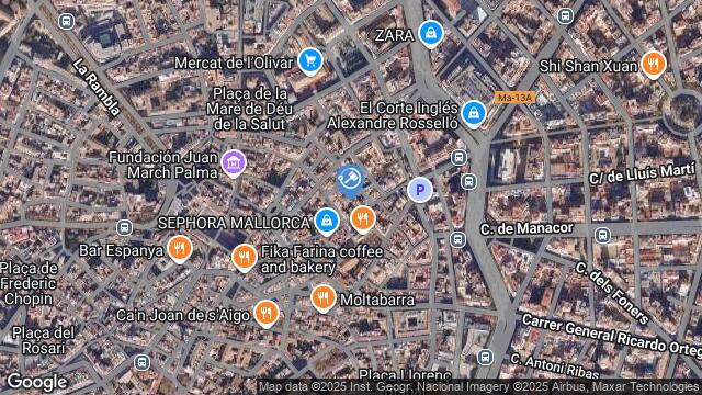 Ubicación de la subastas Subasta de garaje en PALMA DE MALLORCA