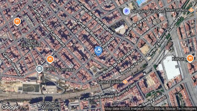 Ubicación de la subastas Subasta de vivienda en Hospitalet de Llobregat, L'