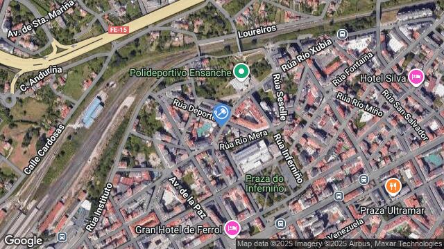 Ubicación de la subastas Subasta de vivienda en Ferrol