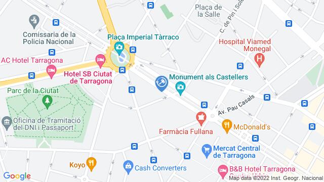 Ubicación de la subastas Subasta de local comercial en TARRAGONA