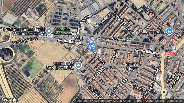 Ubicación de la subastas Subasta de vivienda en San Javier