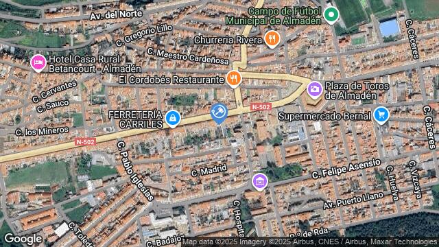 Ubicación de la subastas Subasta de vivienda en ALMADEN