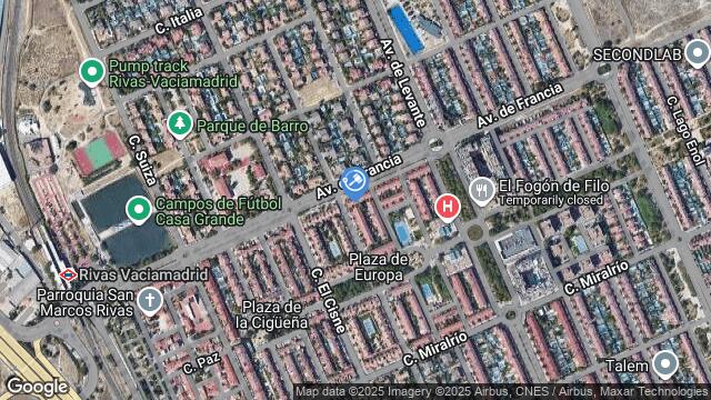 Ubicación de la subastas Subasta de av francia ( rivas-vaciamadrid) en RIVAS-VACIAMADRID