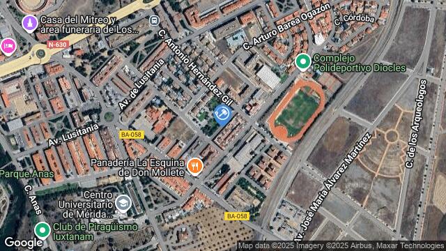 Ubicación de la subastas Subasta de vivienda en MÉRIDA