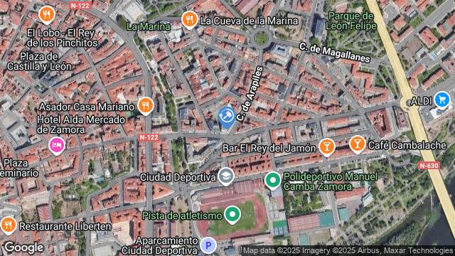 Ubicación de la subastas Subasta de cl arapiles ( zamora) en ZAMORA