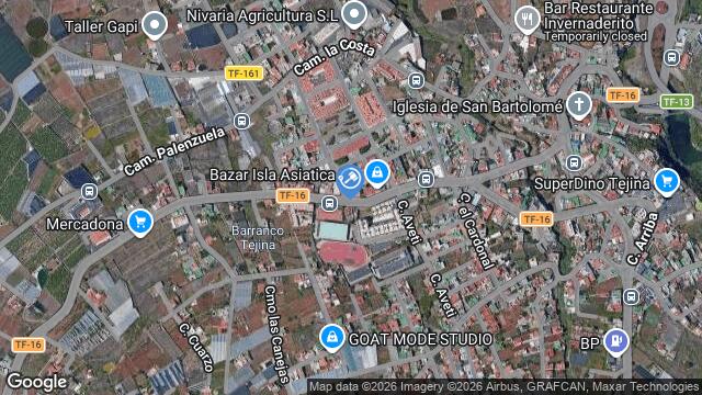 Ubicación de la subastas Subasta de garaje en SAN CRISTOBAL DE LA LAGUNA