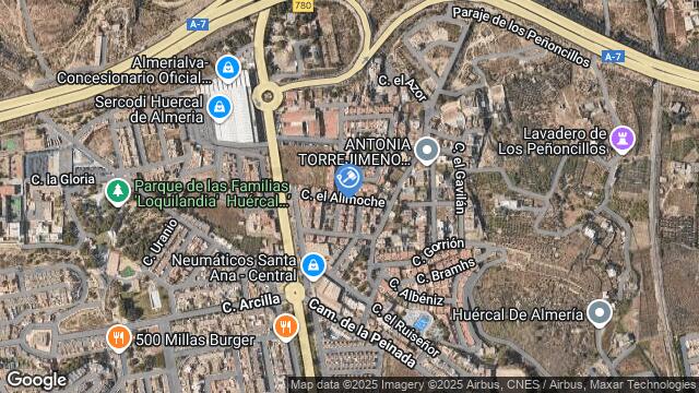 Ubicación de la subastas Subasta de vivienda en HUÉRCAL DE ALMERÍA