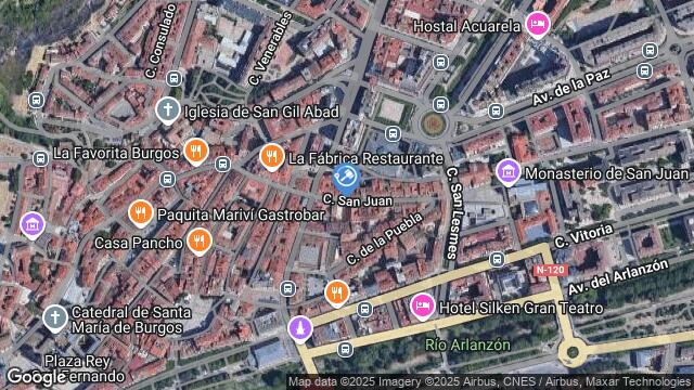 Ubicación de la subastas Subasta de vivienda en BURGOS