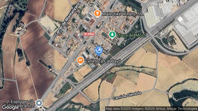 Ubicación de la subastas Subasta de vivienda en Santa Margarida i Monjos
