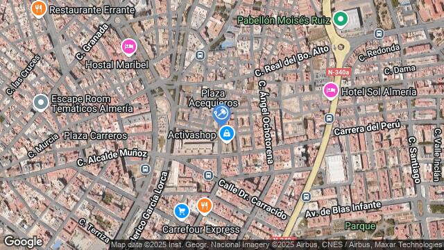 Ubicación de la subastas Subasta de vivienda en ALMERIA
