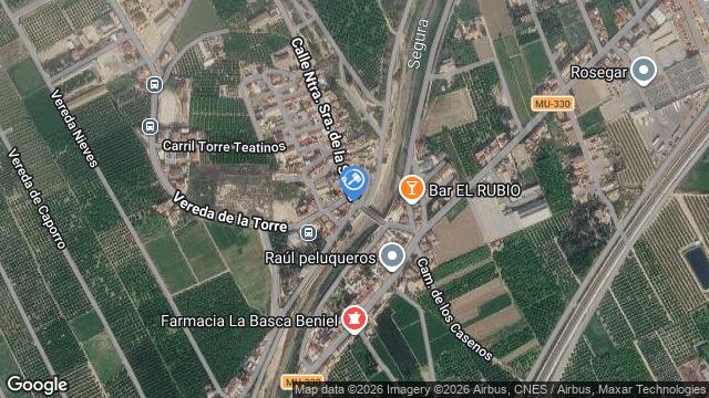 Ubicación de la subastas Subasta de cl nuestra sra. de la salud en Murcia