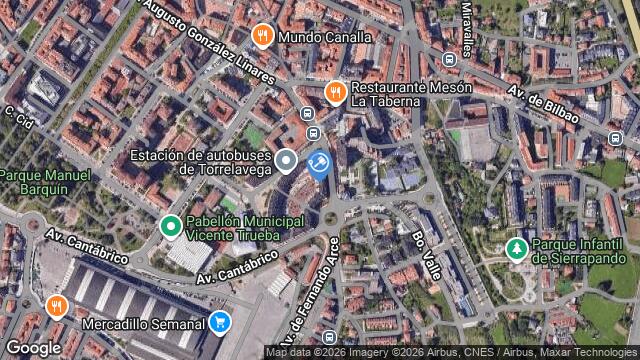Ubicación de la subastas Subasta de vivienda en Torrelavega