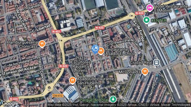 Ubicación de la subastas Subasta de vivienda en CIUDAD REAL