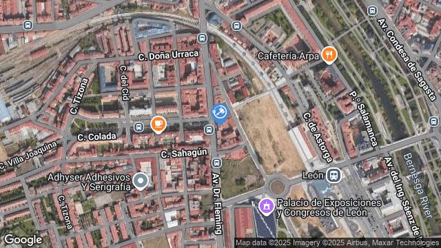 Ubicación de la subastas Subasta de garaje en LEON