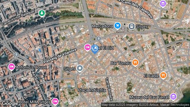 Ubicación de la subastas Subasta de cl joaquim espalter ( sitges) en SITGES