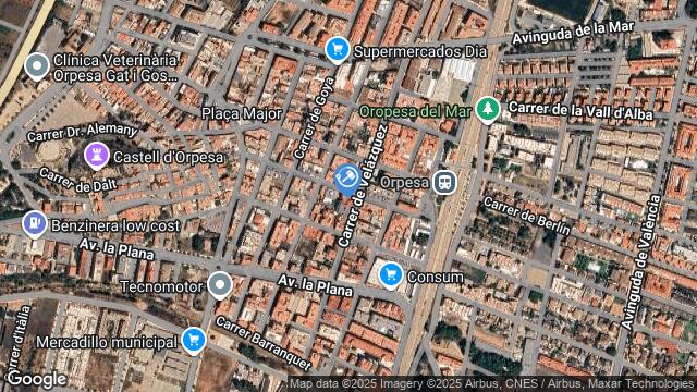 Ubicación de la subastas Subasta de vivienda en Oropesa del Mar