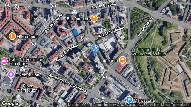 Ubicación de la subastas Subasta de vivienda en pamplona