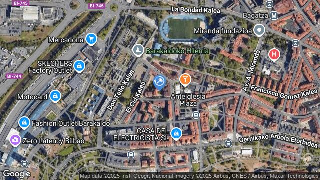 Ubicación de la subastas Subasta de vivienda en BARAKALDO