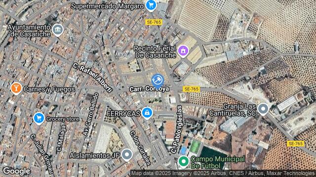 Ubicación de la subastas Subasta de local comercial en CASARICHE